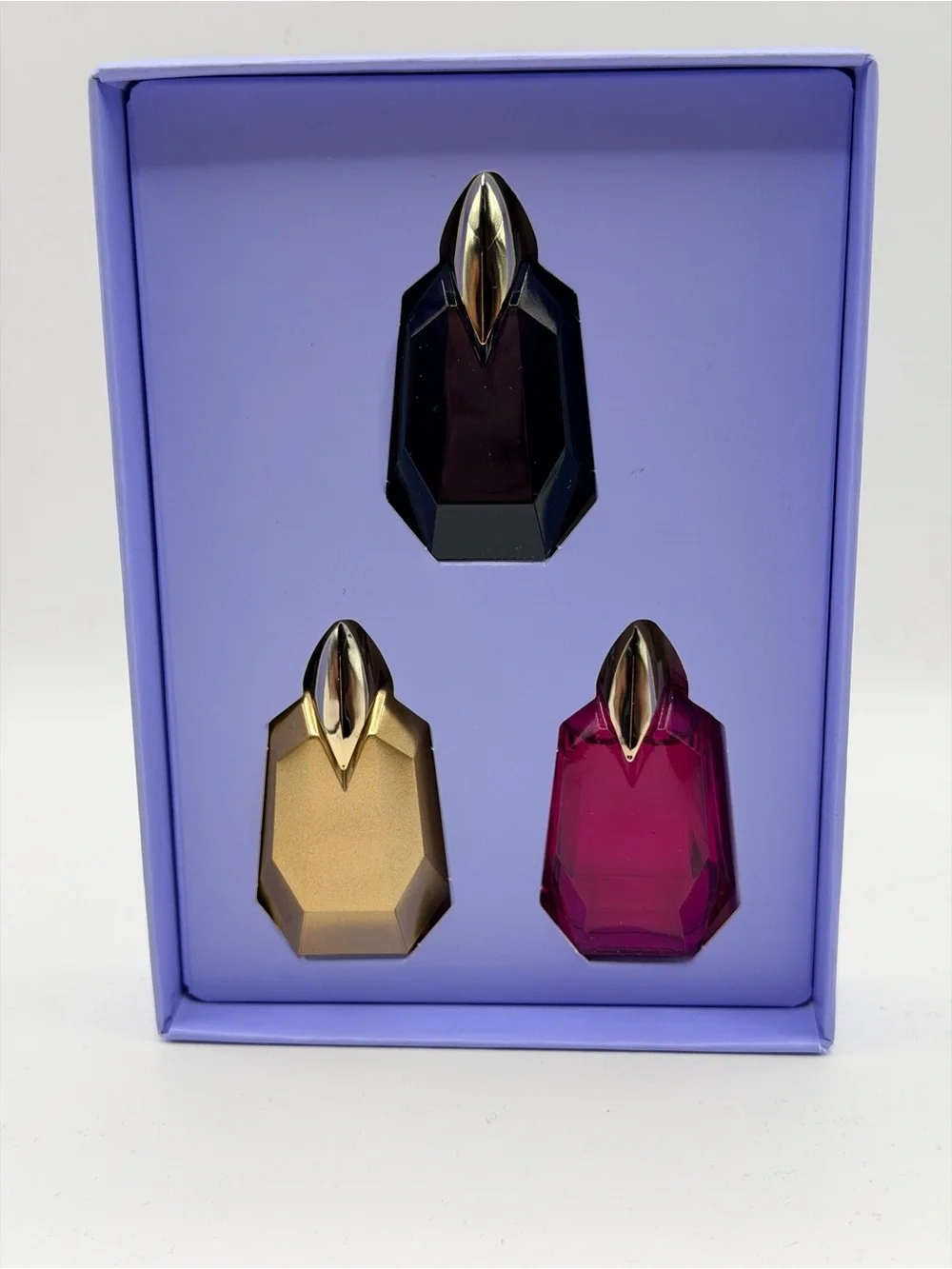 MUGLER ALIEN EAU DE PARFUM COFFRET of 3 MINIS w/ALIEN,ALIEN GODDESS+PULP NIB! - Picture 9 of 11